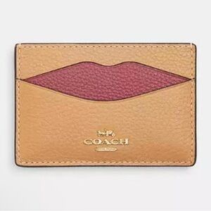 COACH Lip Card Case NWT